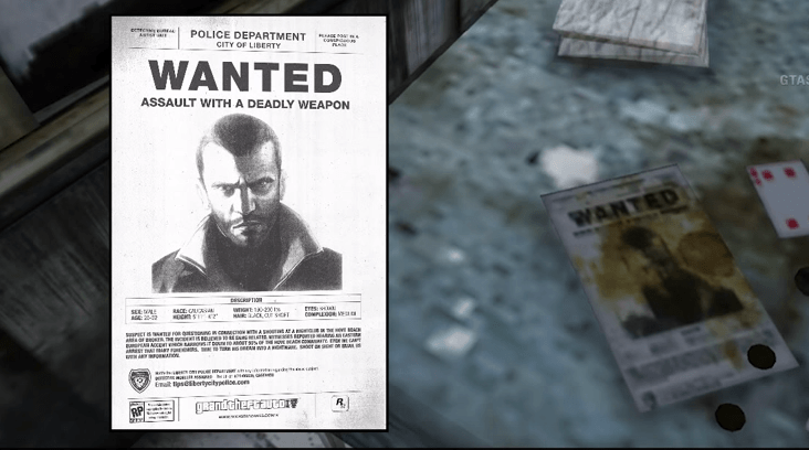 Листовка «Wanted» с Нико Белликом